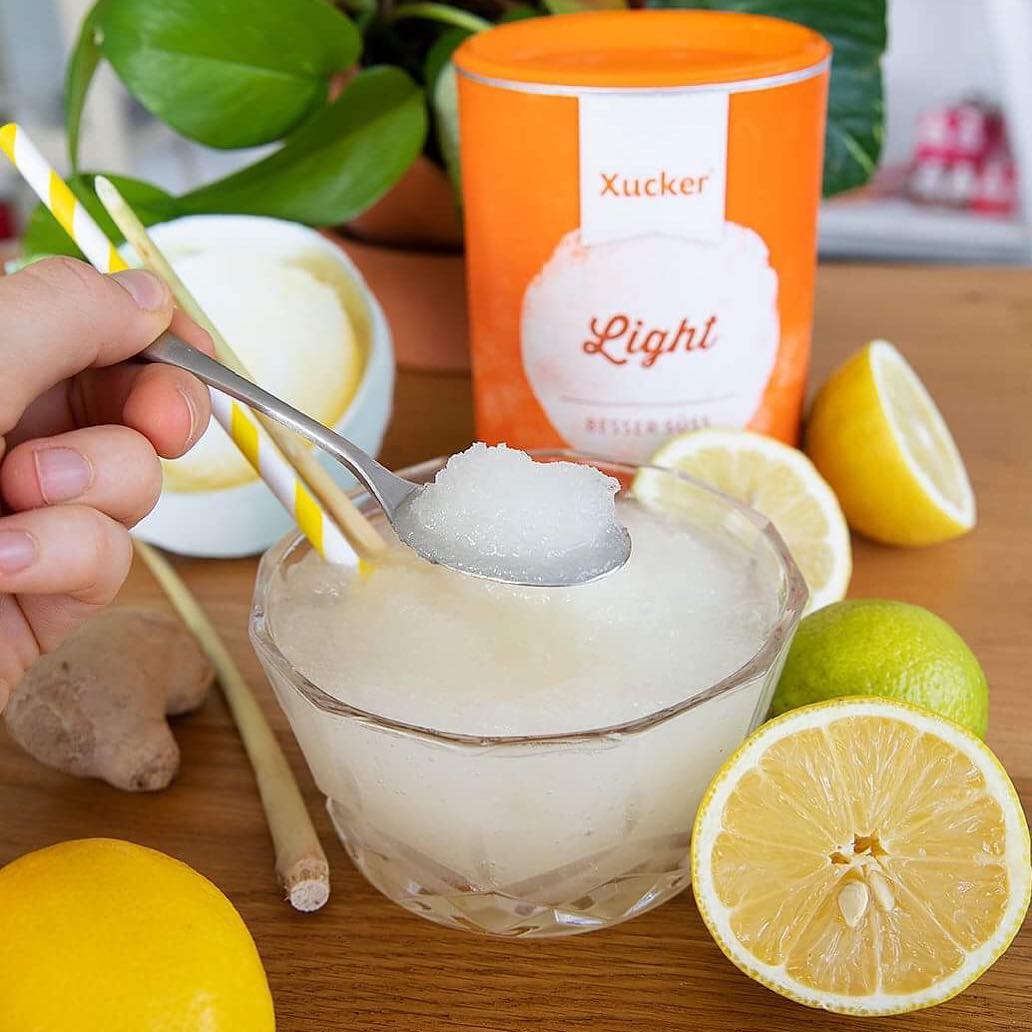 Lemon sorbet