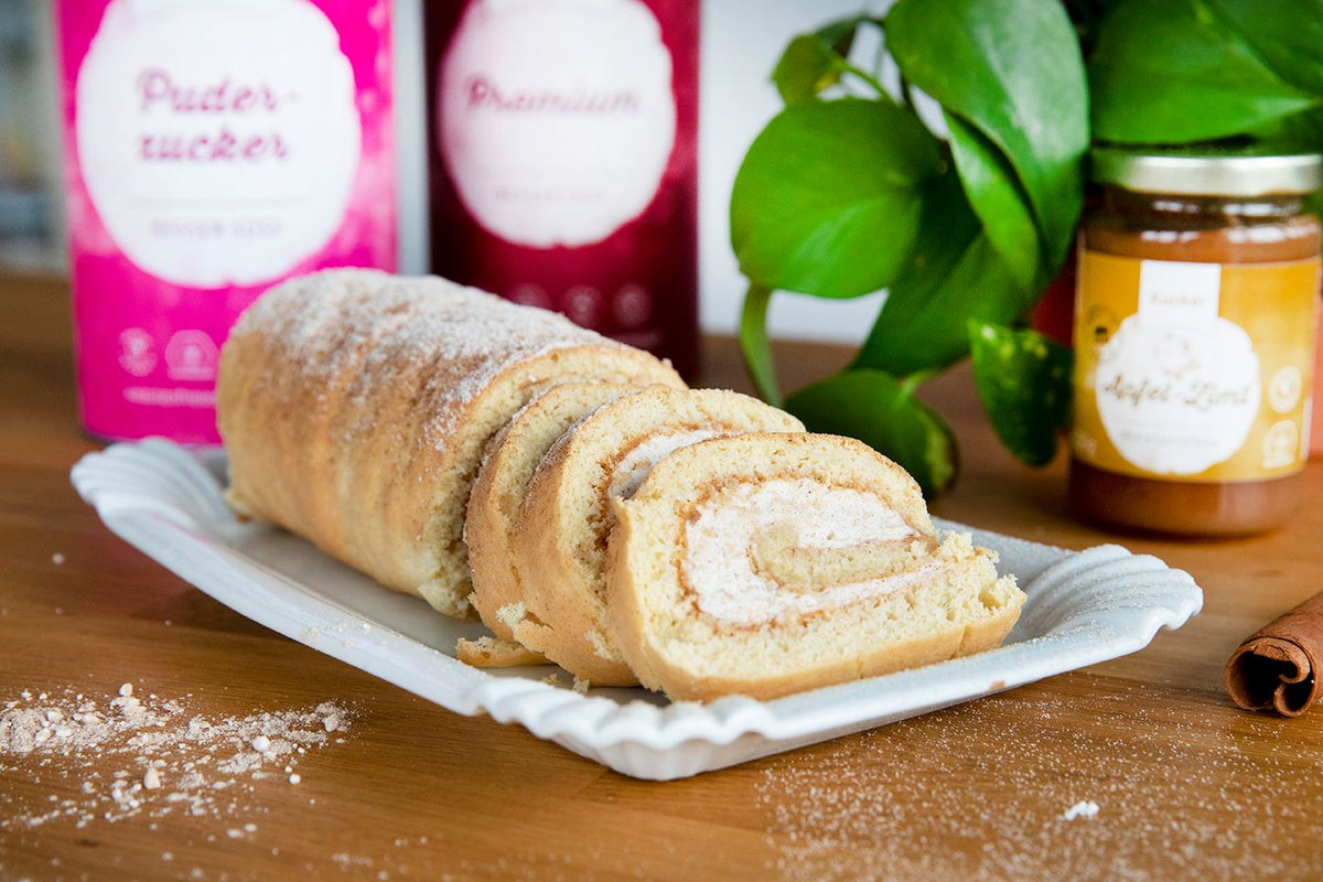 Cinnamon swiss roll