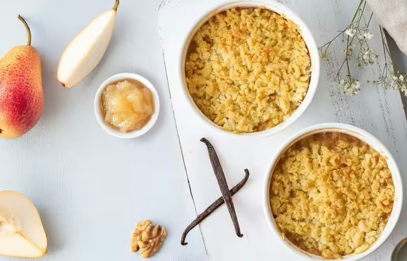 Crumble od krušaka