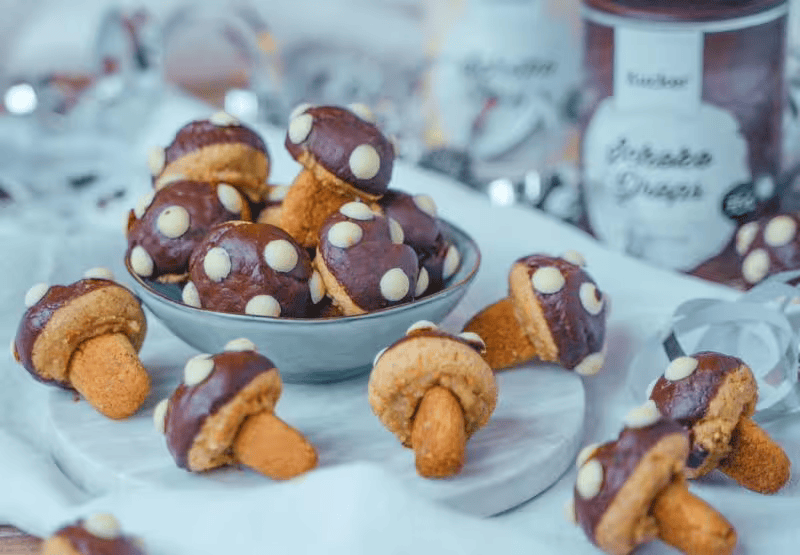 Lucky mushroom cookies – New Year's Eve recipe