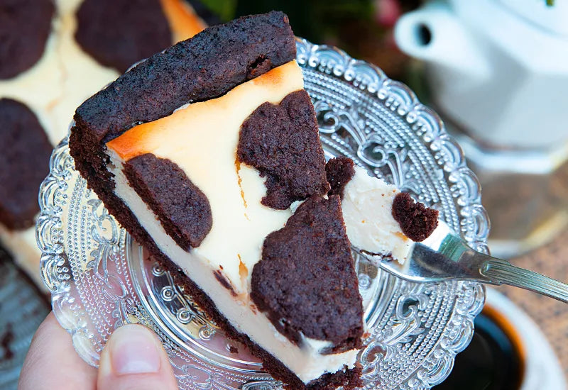 Russian chocolate cheesecake