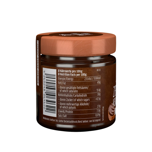 Zuckerfreie Zartbitter Kakao Creme (Xylit)