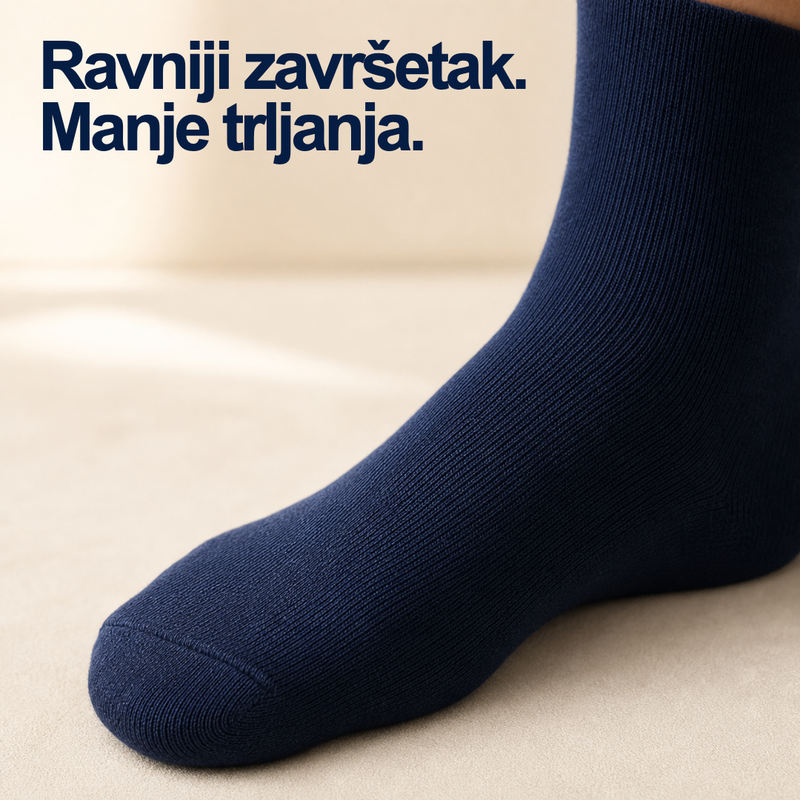 Učitajte sliku u galerijski prikaz, Ravni završetak plavih Dr. Füss čarapa kod prstiju
