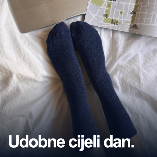 Plave Dr. Füss čarape udobne cijeli dan