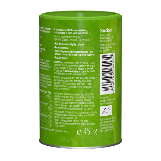 Xucker Bio Erythrit - DE-ÖKO-006