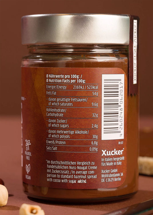 Xucker Nut Nougat krema s ksilitolom 