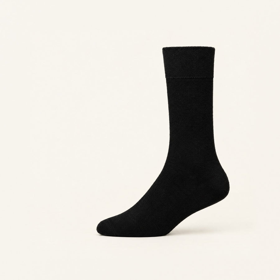 Dr. Füss Classic — Black — the sock and its details