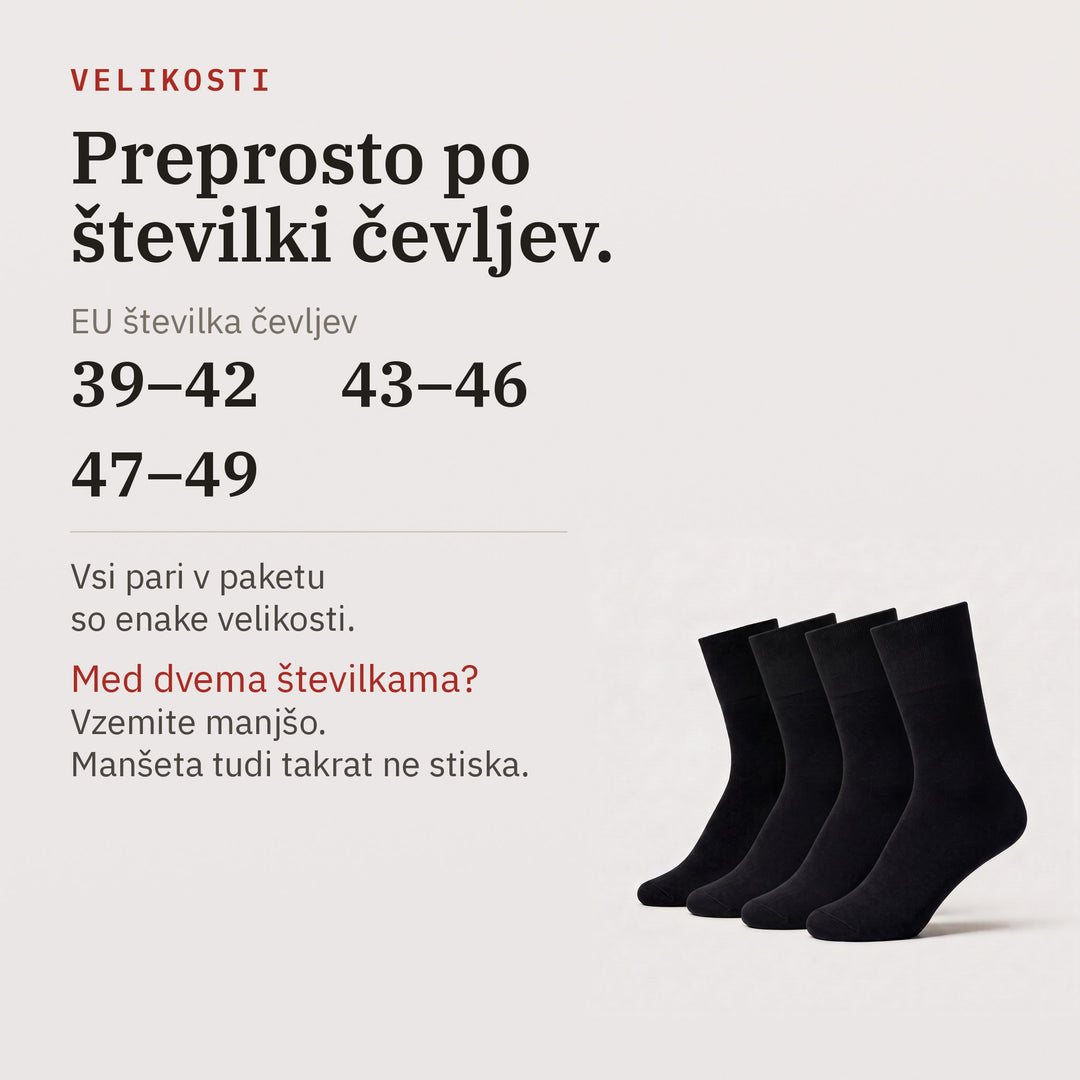 Dr. Füss Klasika — Črne — Velikosti po EU številki čevljev