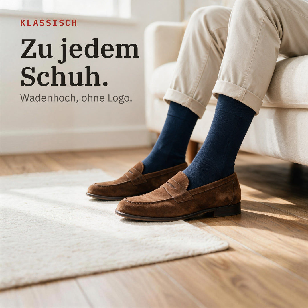 Dr. Füss Klassik — 4 Farben — Mit Alltagsschuhen