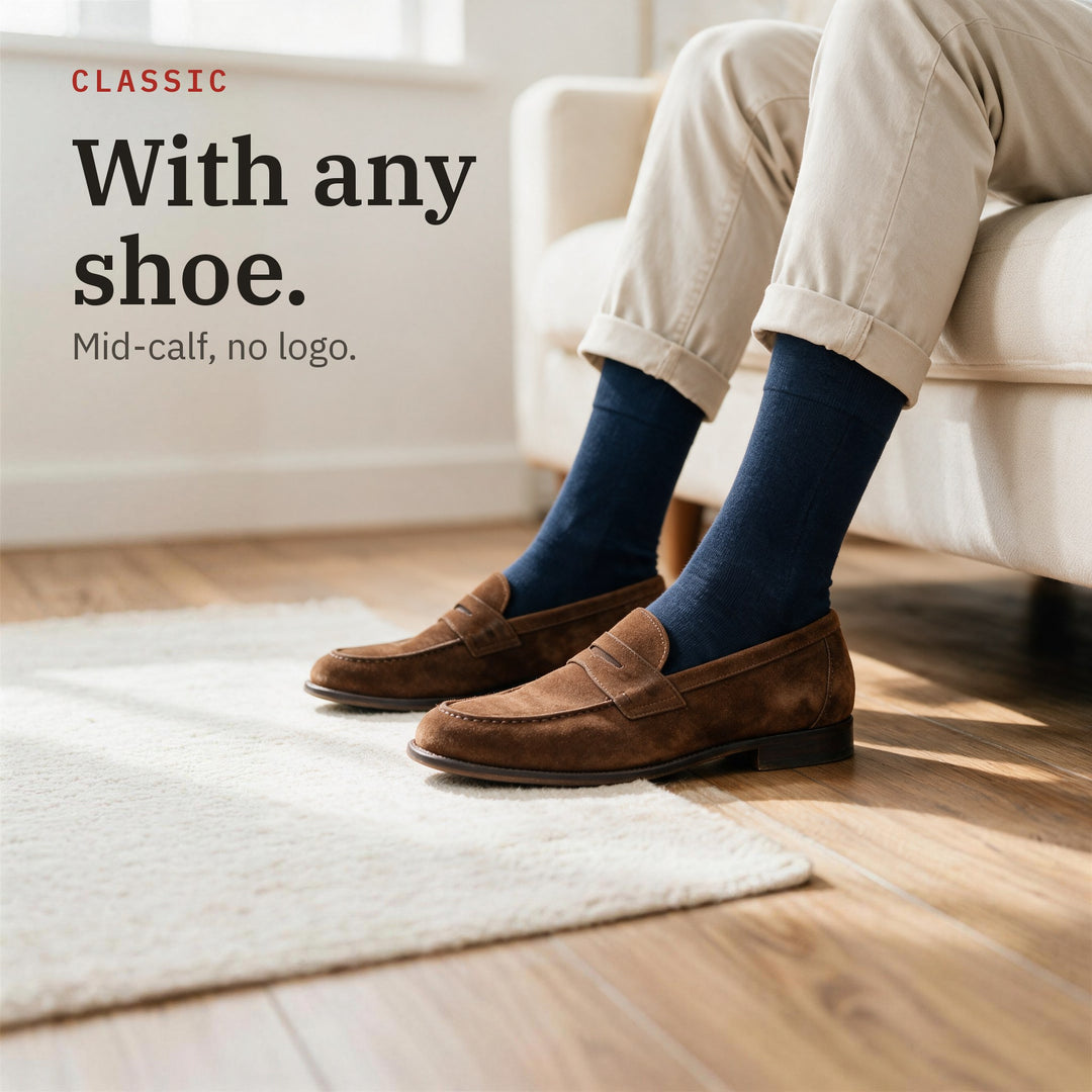 Dr. Füss Classic — 4 Colors — With everyday shoes